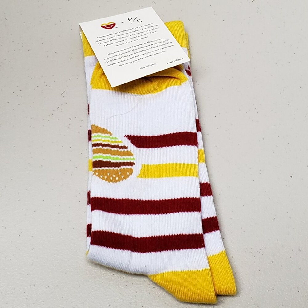 McDonald's McHappy Day Socks (Striped)